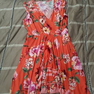 Olivia Matthews Floral Knee Length Dress
